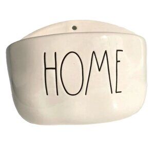 Rae Dunn “HOME” Wall Pocket Hanging Key Holder 5.5 x 3.5 inches